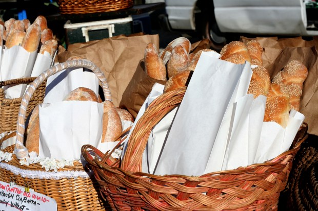 brauð á markaðnum